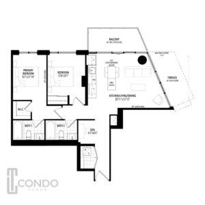 clockwork condos 2 Beds 2 Baths 886 Sq. Ft. 2 Bedrooms