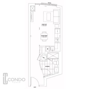 ryerson university toronto dundas street east condos 388sq feet studio apartment one bathroom