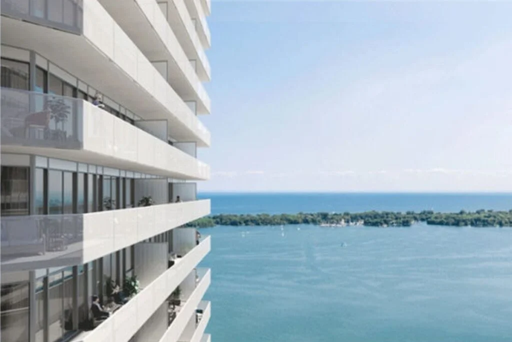 toronto condo Sugar Wharf Condos 2 balcony 1