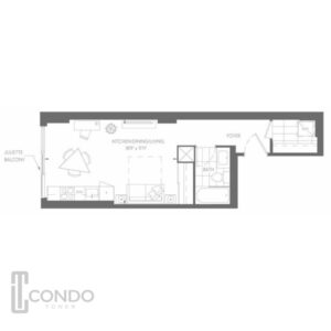 toronto condos yongest menkes condominium floor plans largo 450sqft 1 room 1bathroom