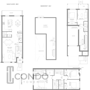 floor-plans-harris- gate-town-homes-richmondhill-20sqft-four-bedroom-3bathroom- balcony-deck-four-floors