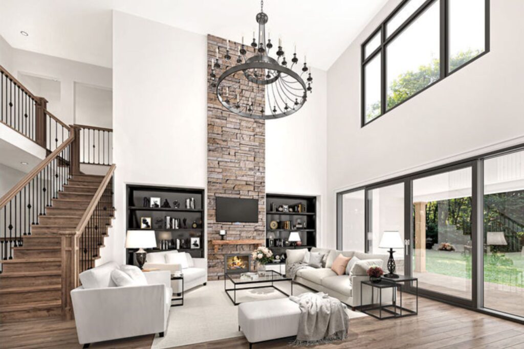 Bass-Lake-Side-Rd-W-Shanty-Bay-Barrie-modern-living-fireplace