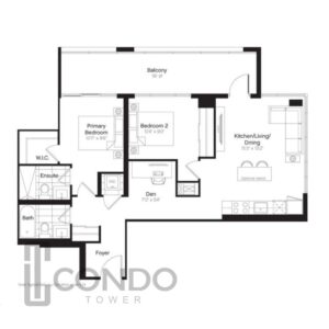 newmarket-Kingsley-Square-Condos- Briarwood-Development-Group- 480sqft-1-bed-1-bath-balcony