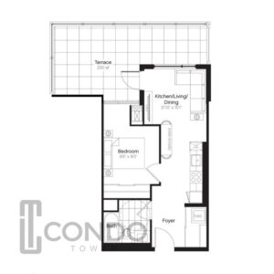 newmarket-Kingsley-Square-Condos- Briarwood-Development-Group- 497sqft-1-bed-1-bath-terrance