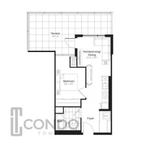 newmarket-Kingsley-Square-Condos- Briarwood-Development-Group- 497sqft-1-bed-1-bath-terrance
