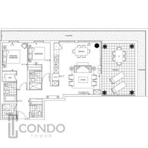 floor-plans-MRKT-Condos-1054 sqft-2-bed-2.5-bath-NW-view