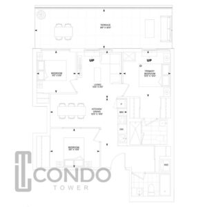 Sheppard-Ave-North-York-NorthCore-condos-840sqft-3-bedroom-2-washroom