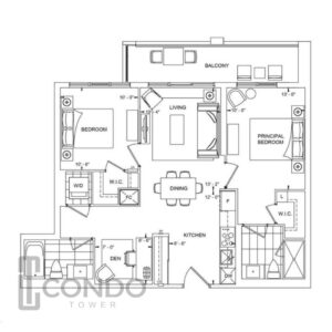 floor-plans-now-selling-The-Dupont-Condos-875sqft-2-bed-2-bath-den-S-view