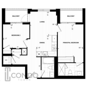 floor-plans-now-selling-The-Dupont-Condos-723sqft-2-bed-2-bath-den-N-view