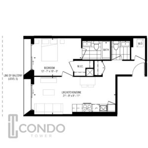 the-millway-floor-plans-Vaughan-ontario-condo-582sqft-1-bed-2-bath