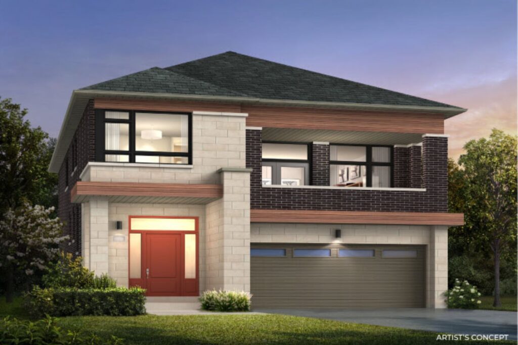 whitby urban townhouses attatced detached andrin homes near torono single family open concept detached large single garage