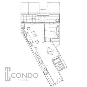 floor-plans-now-selling-Via-Bloor-Condos-751sqft-1-bed-1-bath-N-view