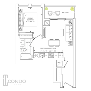 Bravo condos Vaughan Floor plans