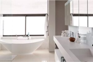 modern washroom Vermilion Developments