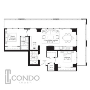 31 Parliament St, Toronto condo floor plans