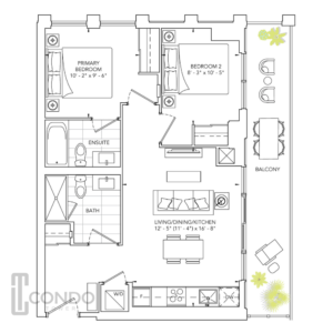 Bravo condos Vaughan Floor plans