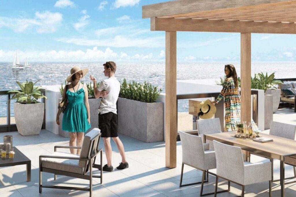 Harbour House Condos Streetcar Developments Collingwood condo roof terrace