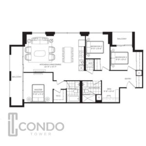 Notting Hill Condos floor plans