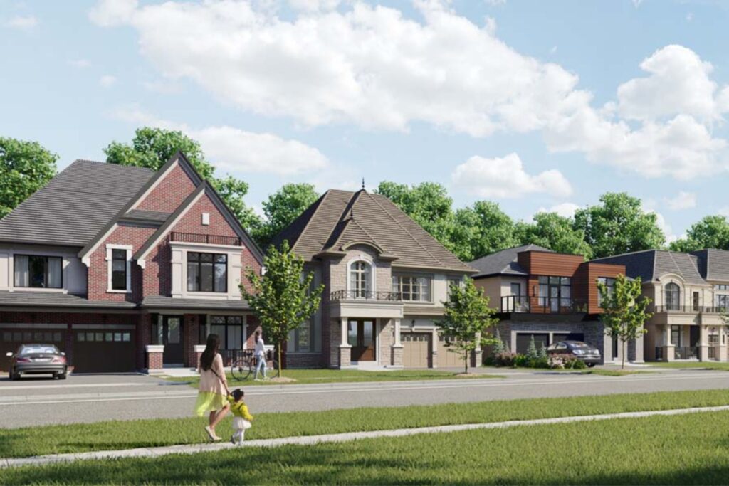 Union Village Towns Minto Group Inc and Metropia single family houses