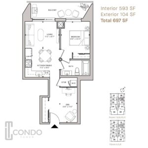 Porta Condos floor plans