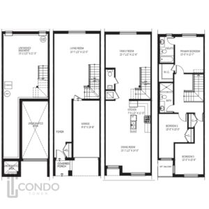 Harmony Crossing Towns floor plans