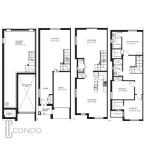 Harmony Crossing Towns floor plans