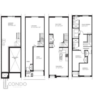 Harmony Crossing Towns floor plans