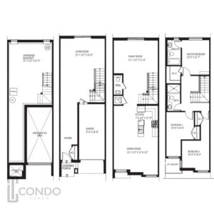 Harmony Crossing Towns floor plans