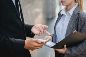 Investor reviewing real estate crowdfunding opportunities on a laptop