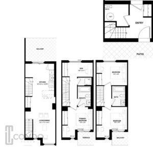 Huntingdale Towns by Profile Development floor plans