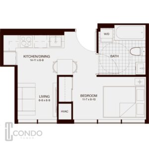 TEK Tower Kitchener floor plans