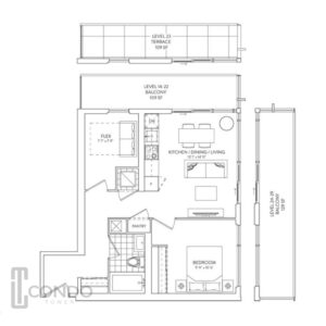 Galleria on the Park Toronto condo pre-construction floor plans