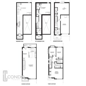 Downsview Townhomes floor plans | Condo Tower