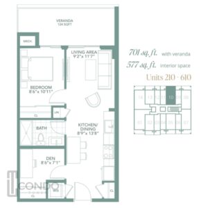 Flex condos Floor plans