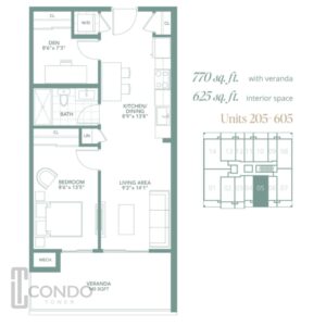 Flex condos Floor plans