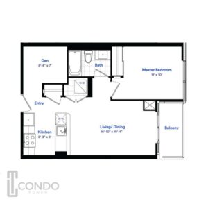 Avia Condos 2 Mississauga condo floor plans