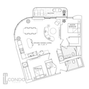 Galleria III Condos floor plans