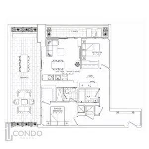 Galleria III Condos floor plans