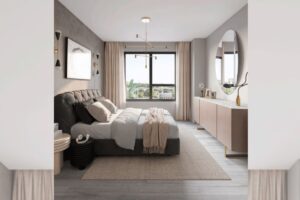 Anthem at The Metalworks Condos Fusion Homes Guelph condos bedroom