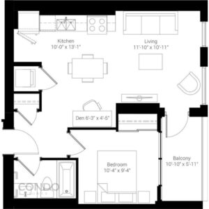 Q Condos floor plans