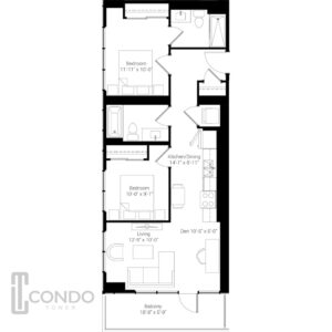 Q Condos floor plans