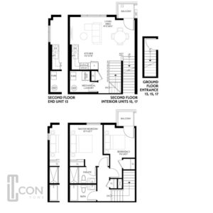 Marquis Modern Towns floor plans