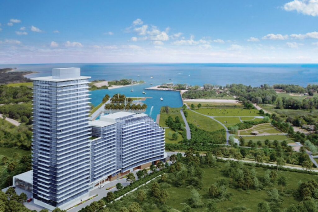 Nahid Harbour Condos Oshawa condo development