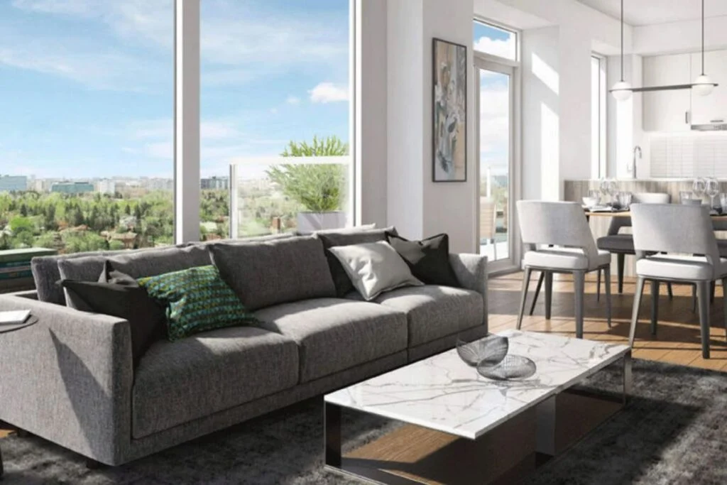 T1 at M2M Condos Aoyuan International north york condo development suite open concept condo