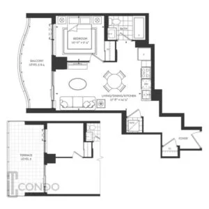 The Grand at Universal City Condos Pickering condos floor plans