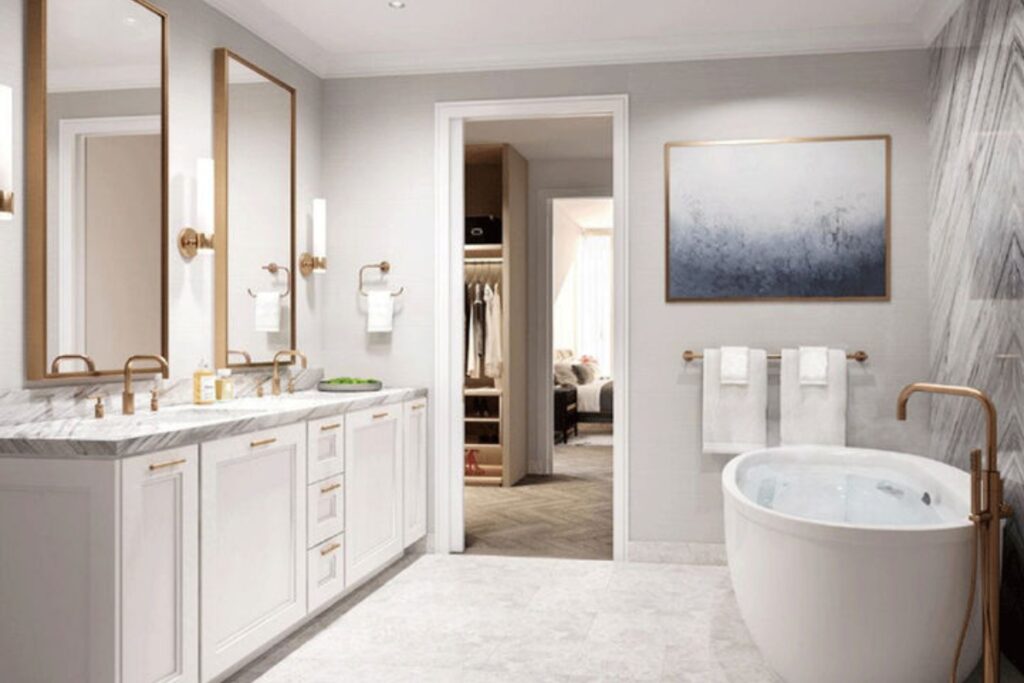 The Winslow Condos Devron Developments condo development in Toronto suite washroom | Condo Tower