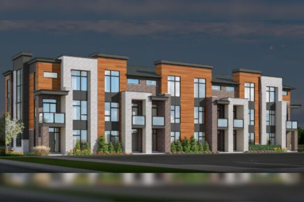 The Trailside Towns townhomes in waterloo made by activa developments