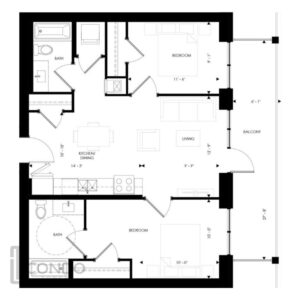 West Peak Condos E Squared floor plans