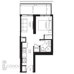 1107 Main Condos Hamilton condo floor plans