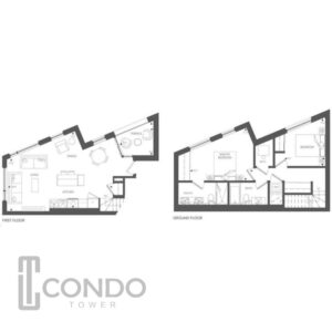 Birchcliff Urban Towns floor plans